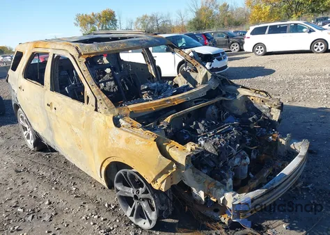 2014 Ford Explorer Limited z USA, uszkodzony, nr VIN 1FM5K8F89EGA08958